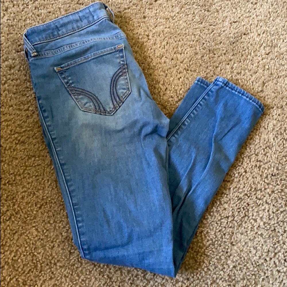 Hollister light denim skinny jean legging